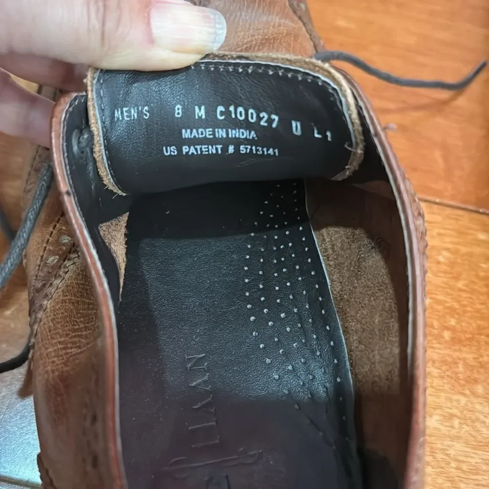 Cole Haan men's‎ brown leather Oxford size 8
